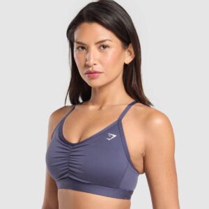 Ruched Sports Bra